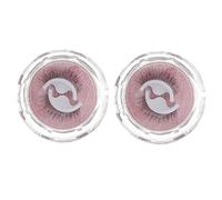 Healvian 2pairs Individual Lashes Kiss Lashes False Eyelashes for Women Natural and Comfortable Makeup Decor Party Eyes Decors