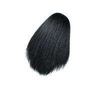 Healvian 2pc Corn Beard Bouffant Wig Afro Hair Wigs for Women Synthetic Fluffy Hood for Party and Cosplay