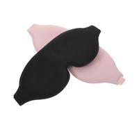 Healvian 2pcs 3D Contoured Sleep Mask for Men and Women, Adjustable Light Blocking Eye Covers with Thick Padding, Comfortable Blackout Eye Shades for Travel and Night Sleep