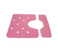 Healvian 2pcs Bath Chair Cushion Soft Padded Mat for Shower Chair Bathroom Stool Accessories Elderly Adults Handicap Use Shower Seat Backrest Cushion