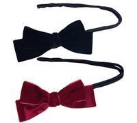 Healvian 2pcs Bowknot Hair Bun Maker Elegant Retro Hair Accessory for Women Girls Comfortable Easy to Use Bun Former for Daily Weddings More