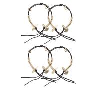 Healvian 2Pcs Brass Tasbih Beads Counter - Portable Finger Counting Device for Buddhist Prayer and Meditation - Small Handheld Metal Prayer Counter for Mindfulness and Chanting