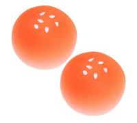 Healvian 2pcs Bun Shaped Makeup Sponge Puff for Women Soft Sponge Material Wet and Dry Dual Use Smooth Foundation and Powder Blender for Natural Face Makeup Application