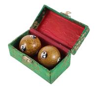 Healvian 2pcs China Baoding Ball Exercise Handballs for Wrist Training Meditation Balls of Fitness for Hand Therapy