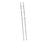 Healvian 2pcs Copper Wave DIY Hair Stick Making Kit Chinese Style Hair Accessories for Women Unique Handmade Craft Decor for Bride and Special Occasions