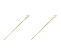Healvian 2pcs Cosplay Scepter Wand for Halloween Durable Cross Scepter Cane Decor Light and Safe Accessory for Wizard Costumes for Role Playing and Dress Up Events Stunning Gold Design for
