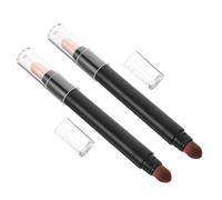 Healvian 2pcs Dual-end Eyeshadow Stick for Women Sweat-resistant Eye Shadow Pen with Built-in Brush Portable Makeup Tool for Eye Makeup Easy to Blend and Apply for Parties and Daily Use