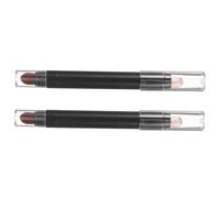 Healvian 2pcs Dual Ended Eye Shadow Sticks for Women Eye Makeup Pen with Soft Matte and Shimmer Finish Easy Application