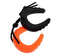 Healvian 2pcs Emergency Services Door Stopper Plastic Door Jam for Fire Escape Security Easy to Use Prevents Pinching