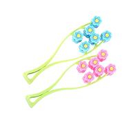 Healvian 2pcs Face Massage Roller Pink and Blue Manual Facial Roller Anti Aging Wrinkles Massager for Skin Care and Relaxation