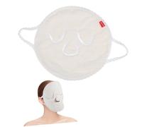 Healvian 2pcs Fleece Face Mask Hot Cold Compress Beauty Facial Towel for Women Moisturizing Steam Face Mask