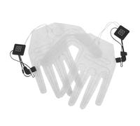 Healvian 2pcs Full Finger Electric Hand Warmer Heating Sheets for Gloves, Lightweight and Flexible Cloth Heating Elements, Energy Efficient Thermal Glove Heater for Outdoor Adventures
