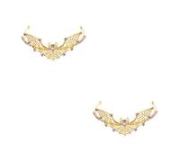 Healvian 2pcs Gothic Halloween Spider Web Headband for Women Adorned with Sparkling Rhinestones Metal Spider Crown Tiara Versatile Accessory for Themed Festivals and Cosplay Events