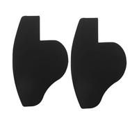 Healvian 2pcs Hairline Baffle Beard Enhancing Cards Mens Hairline Shaping Tool Beard Shaper Design Card for Barber