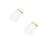 Healvian 2pcs Halloween Arabian Hat Adult Performance Costume Polyester Arabic Cap Cosplay Accessories for Party Sheik Costume