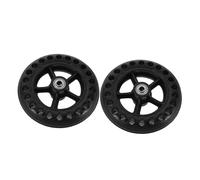 Healvian 2pcs Honeycomb Wheelchair Wheels Front and Rear Replacement Tires Lightweight Impact-Resistant Material with Central for Smooth Mobility Indoor and Outdoor Terrains