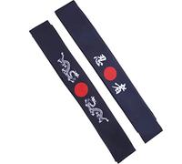 Healvian 2pcs Japanese Dragon Headband Exercise Cooking Accessories Comfortable Material for Sports Yoga and Special Occasions Unisex Design for Men Women