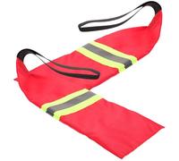 Healvian 2pcs Kayak Safety Flags with Red Reflective Horizontal Strips, Canoe Towing and Warning Flags for Water Sports, Kayak Accessories for Enhanced Visibility and Trailer Safety