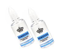 Healvian 2pcs Lace Front Wig Glue Remover for Hair Extensions Gentle Skin Formula Dissolves Adhesive Strong Invisible Bonding for Seamless Hairpieces and Tape In Extensions