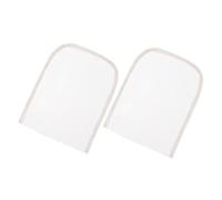 Healvian 2pcs Lace Net Base 4x4 Deep Brown for Frontal Wig Closure Ventilating Lace Wig Accessories for and Hairnet Use