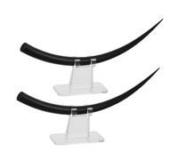 Healvian 2pcs Large Eyelash Model B C Curl Realistic Simulation Eyelash Teaching Tool Plastic for Beauty Schools Instructors and Students