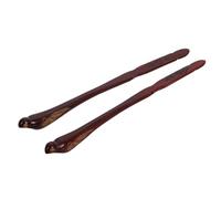 Healvian 2pcs Large Practice Hammers for Yangqin Bird-shaped Mallets Yangqin Playing Tools Sticks Wood Mallet