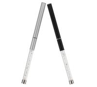 Healvian 2pcs Mascara Wands Eyelash Makeup Tools Cover Spiral Eyebrow Lash Brush for Travel and Salon Use for Lash Makeup and Practice