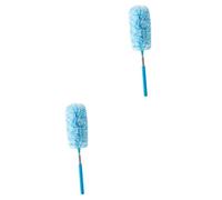 Healvian 2pcs Microfiber Skirting Board Duster Dust Remover Cleaning Duster Washable for Home and Car