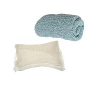 Healvian 2pcs Newborn Photography Wraps Stretchable Acrylic Fibers, Easy to Clean Baby Swaddle Blankets for Outdoor Photography and Photoshoot, Soft Unisex Props for Infant Boys and Girls