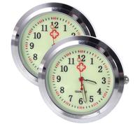 Healvian 2pcs Nursing Fob Watch Glass Watch Dial for Manual DIY with Concise and Generous Design Supply with Luminous Dial