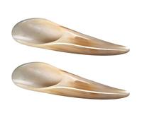 Healvian 2pcs Ox Horn Gua Facial Tools Scraping Massage Tool for Muscle Relief Acupressure Therapy Lightweight Portable Design for Home and Travel Skincare