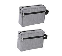 Healvian 2Pcs Portable Travel Wash Bags Capacity Toiletry Organizer Pouches for Cosmetics and Personal Care Convenient Makeup Storage for Outdoor Adventures