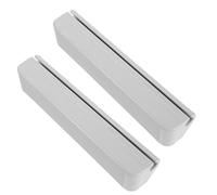 Healvian 2pcs Pvc Inflatable Boat Seat Mounting Hooks for Kayaks and Dinghies, 3-hole Seat Bracket Clips, White, Kayak Accessories for Water Sports