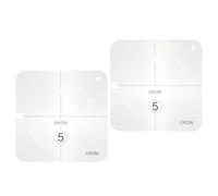 Healvian 2pcs Quilting Template Tool for DIY Patchwork Sewing, Multipurpose Quilted Pattern Ruler for Measuring and Free Motion Quilting Crafts