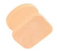 Healvian 2pcs round Makeup Sponge Puff for Powder Puff Dry and Wet Use Blending Sponge for Foundation Reusable Face Pads for Blending Makeup