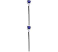 Healvian 2pcs Royal King Wand Prop for Cosplay and Stage Performance Durable Decorative Cane for Halloween Parties Carnival and Theme Events High Strength Material
