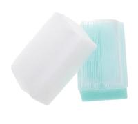 Healvian 2Pcs Sensory Training Tactile Massage Brush Soft and Sponge Material Shower Scrubber for Grooming Compact Small Head Design for Gentle Bathing and Soothing Delicate Skin