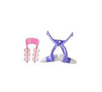 Healvian 2pcs Silicone Nose Clip Beauty Nose Shaping Pad Lifting Corrector Does Not Affect Work Assorted Color for Daily Use