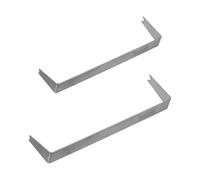 Healvian 2pcs Stainless Steel Pottery Throwing Tools Double Ended Clay Trimming and Modeling Set for Ceramic and Pottery Shaping