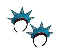 Healvian 2pcs Statue of Liberty Headband Cosplay Headbands 4th of July Hairbands Independence Day Party Decorations Goddess of Liberty Hairbands Wedding Accessories Bride Greeter