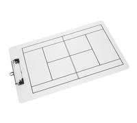 Healvian 2pcs Tennis Coaches Board Dry Erase Coaching Clipboard Non-Magnetic Whiteboard for Player Training and Tactical Demonstrations, Sports Coaching Gear for Tennis and Field Hockey