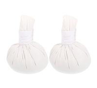 Healvian 2PCS Thai Spa Massage Compress Balls - Body Relaxing Spa Aroma Relaxes Ball Chinese Pouches Warm Hot Massage Ball for Home Salon Body Muscle - Chinese Balls