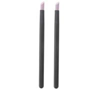 Healvian 2pcs Tools for Removing Dead Skin from The Head Polishers Cuticle for Ingrown Skin Nails Nail Pusher Buffer Tool Cuticle Cleaner Remover Manicure Color Black