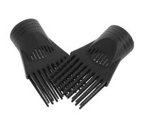 Healvian 2pcs Universal Brush And Diffuser Tips For Dryer Replacement Universal Detangler Hair Dryer Hairdressing Hair Dryer Concentrator Compatible With
