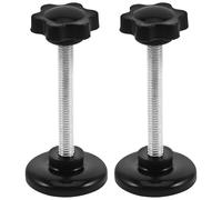 Healvian 2pcs Walker Replacement Hand Knobs M6x50 Six-Star Thumb Screws with Washers for Rollator Mobility Handles Adjustable Clamping Parts for Walker and Wheelchair Hardware