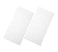 Healvian 2PCS White Guitar Head Veneer Shell Set DIY Inlay Markers Made of Material for Fingerboard Fretboard Neck Repair and Decoration
