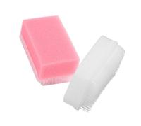 Healvian 2pcs Wilbarger Sensory Brushes for Soft Defensiveness Brush for Autism integration and Motor Skills Development Grooming Tools White and Pink
