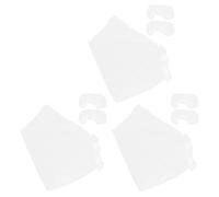 Healvian 3 Sets White Nonwoven Disposable Airplane Seat Cover with Armrests | Hygiene Protection, Quick Installation, Shields Clothing from Dust and Spills, Time Saving Maintenance