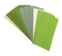 Healvian 30 Sheets Green Scrapbooking Materials Backing Paper Lightweight Paper for Album Decoration and DIY Craft Projects Safe to Use for Scrapbooking