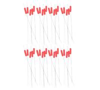 Healvian 300pcs Silicone Float Stoppers for Streams and River Use Fishing Slip Bobber Stops with Accurate Positioning and Quick Setup Suitable for Fishing Reel Line and Line
